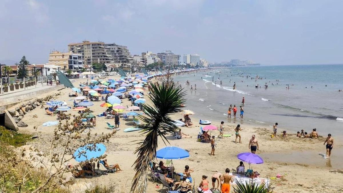 Vídeo: Así está la playa de Morro de Gos este verano en Orpesa