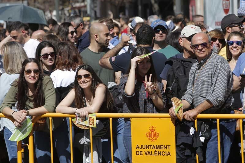 Búscate en la mascletà del 9 de marzo