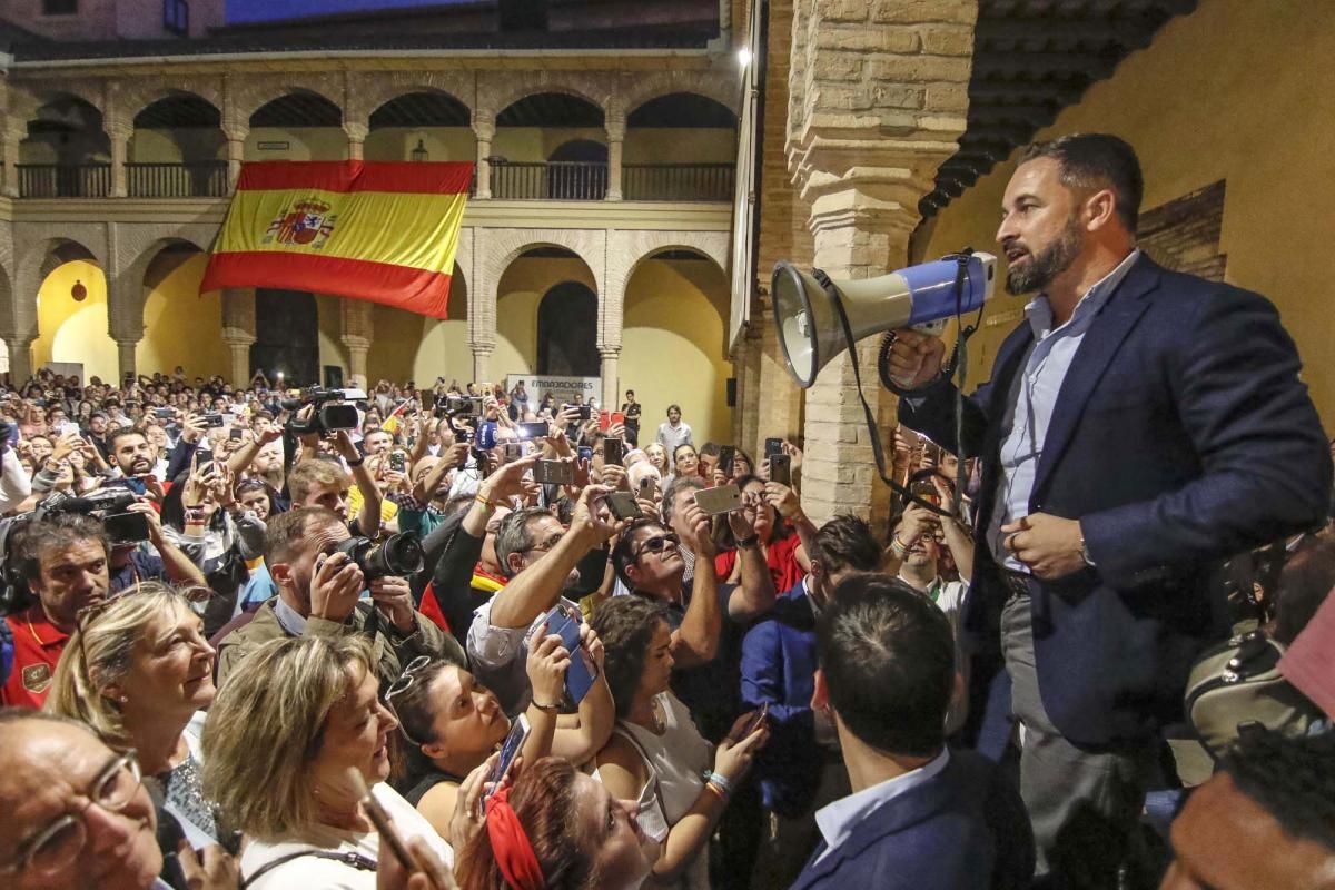 Mitin de Santiago Abascal