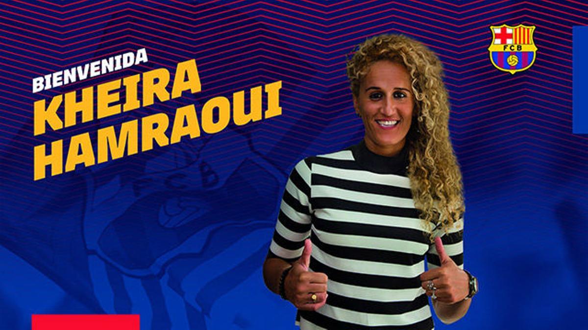 Hamraoui, segundo refuerzo del Barça femenino