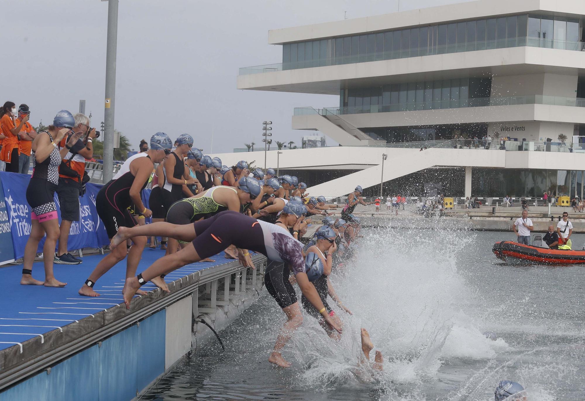 Europe Triathlon Championships Valencia 2021.  Supersprint Open masculino y femenino