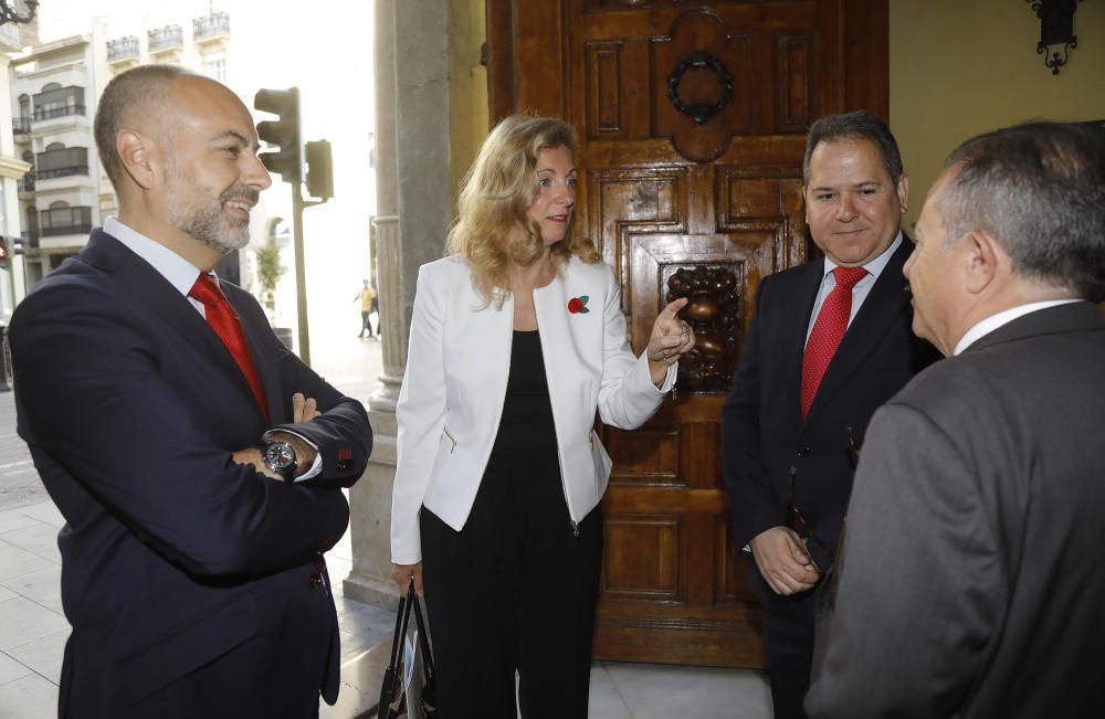 Desayuno con Amparo Marco en el Casino Antiguo de Castelló