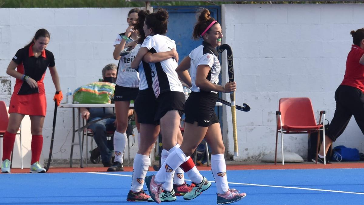 El Valencia CH Femenino cosechó un empate a domicilio ante el Castelldefels.