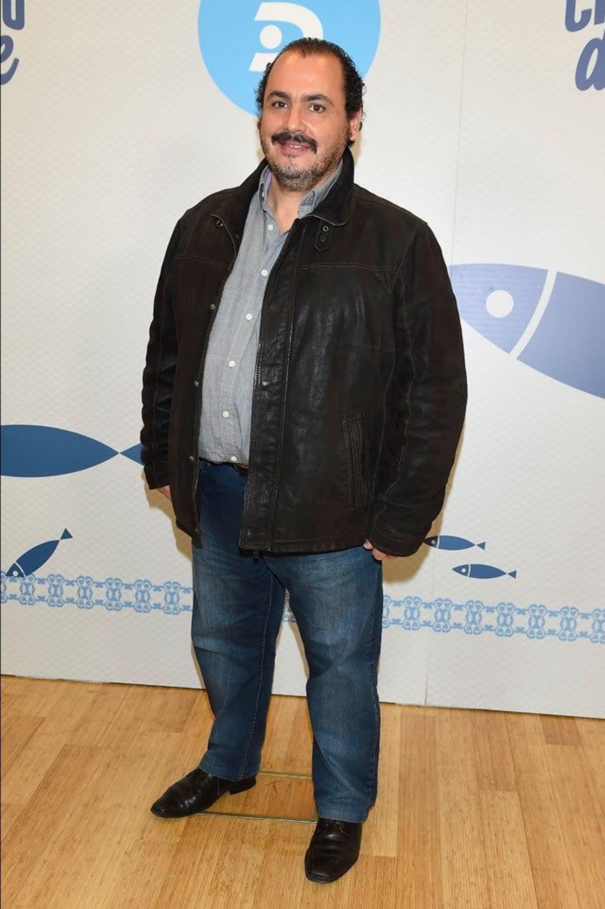 Joaquín Núñez, en el estreno de la segunda temporada del 'Chiringuito de Pepe' en Madrid.