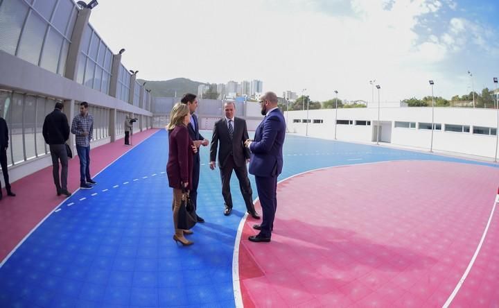 Inaguracion polideportivo cono sur en Pedro ...