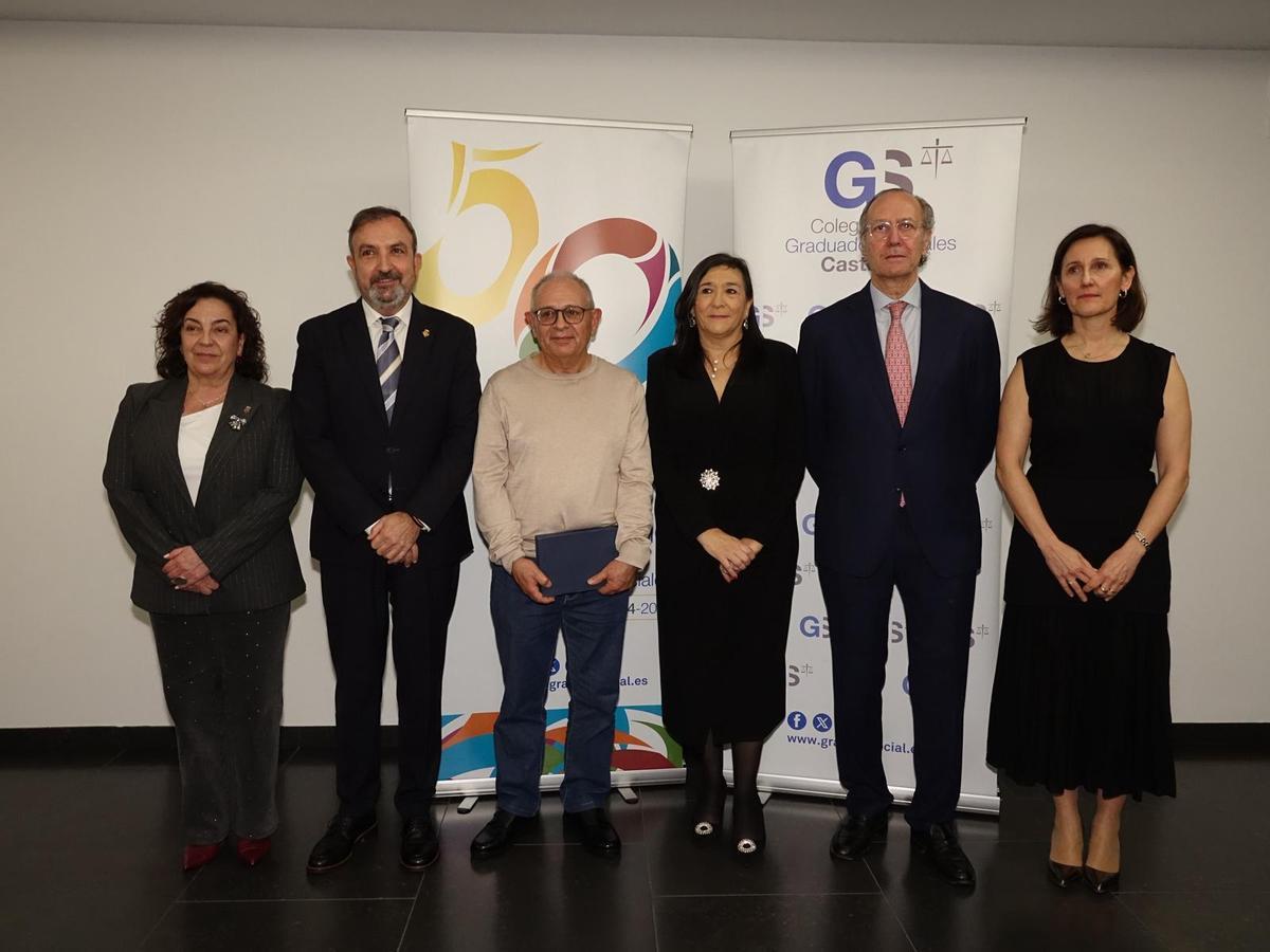 Reconocimiento a Andrés Gimeno y Manuel Rodríguez.