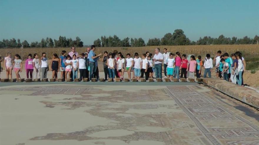 La villa romana de la Majona en Don Benito abre a los turistas con visitas guiadas