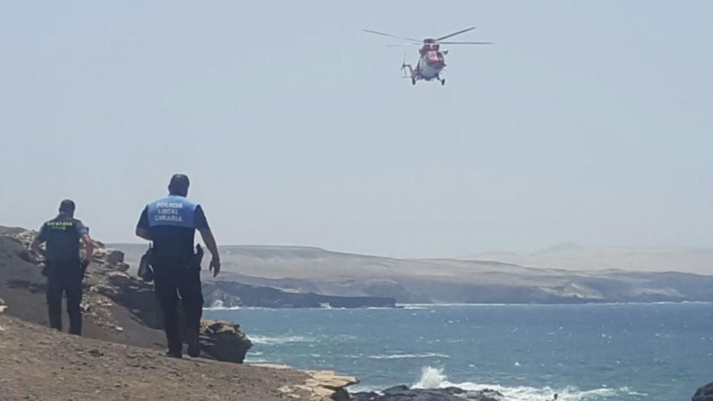 Rescate de un submarinista en Fuerteventura