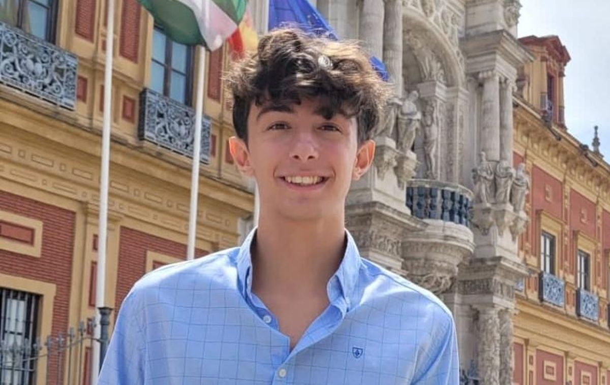 Ignacio Morales, una de las mejores notas de la PEvAU de Córdoba, en 2023.
