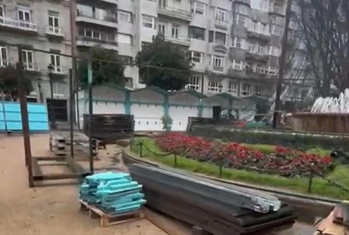 Imagen tomada el domingo 15 de febrero en la Alameda.