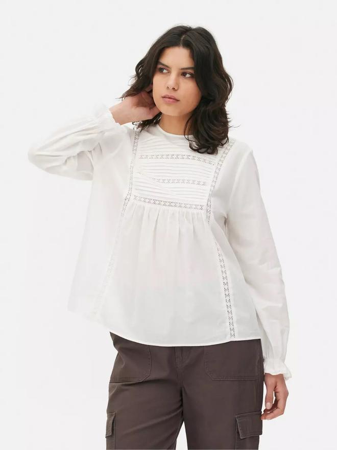 Blusa romántica de Primark