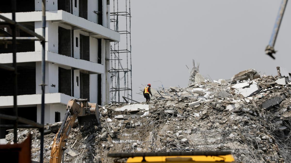 nigeria derrumbe de edificio