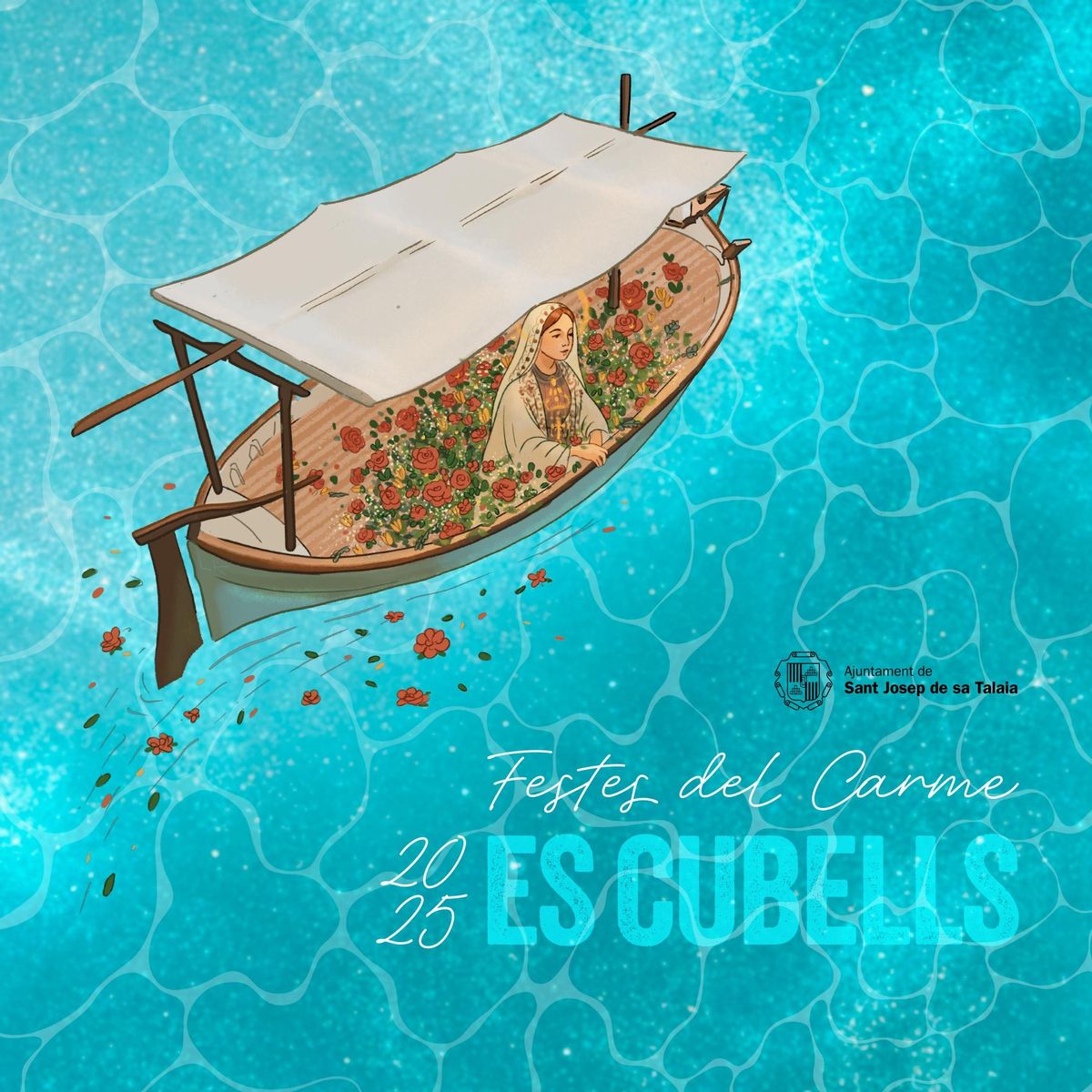 Cartel de las fiestas del Carmen