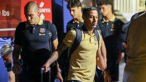 El Barça ya está en Estados Unidos: Así fue su llegada al Hotel The Alfond Inn de Orlando