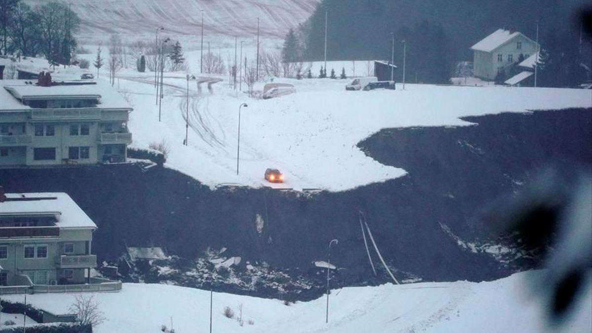 Hallado un séptimo cadáver tras el deslizamiento de tierra en Oslo