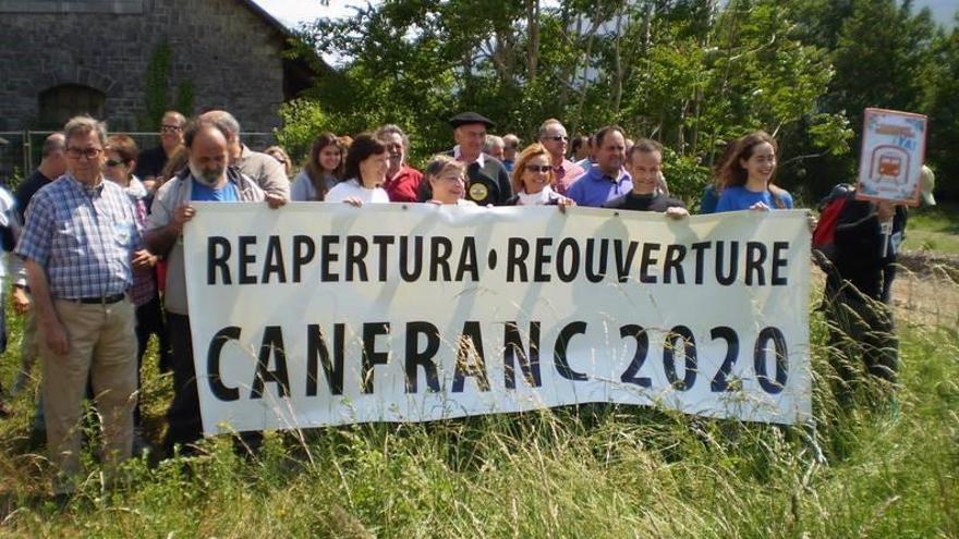 Canfranc reivindica hoy la conexión con Francia