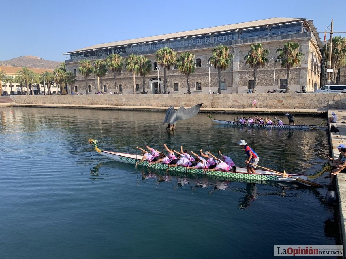 Las mejores imágenes de la IV Regata de la Liga de Barco Dragón
