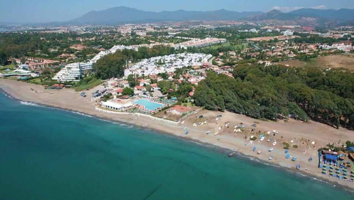 Playa de Linda Vista, en San Pedro de Alcántara, Marbella