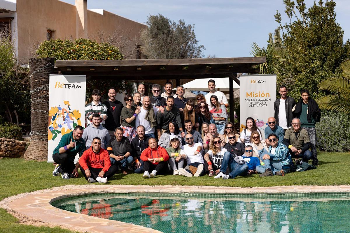 El equipo de Bedrinks en un evento de la compañía.