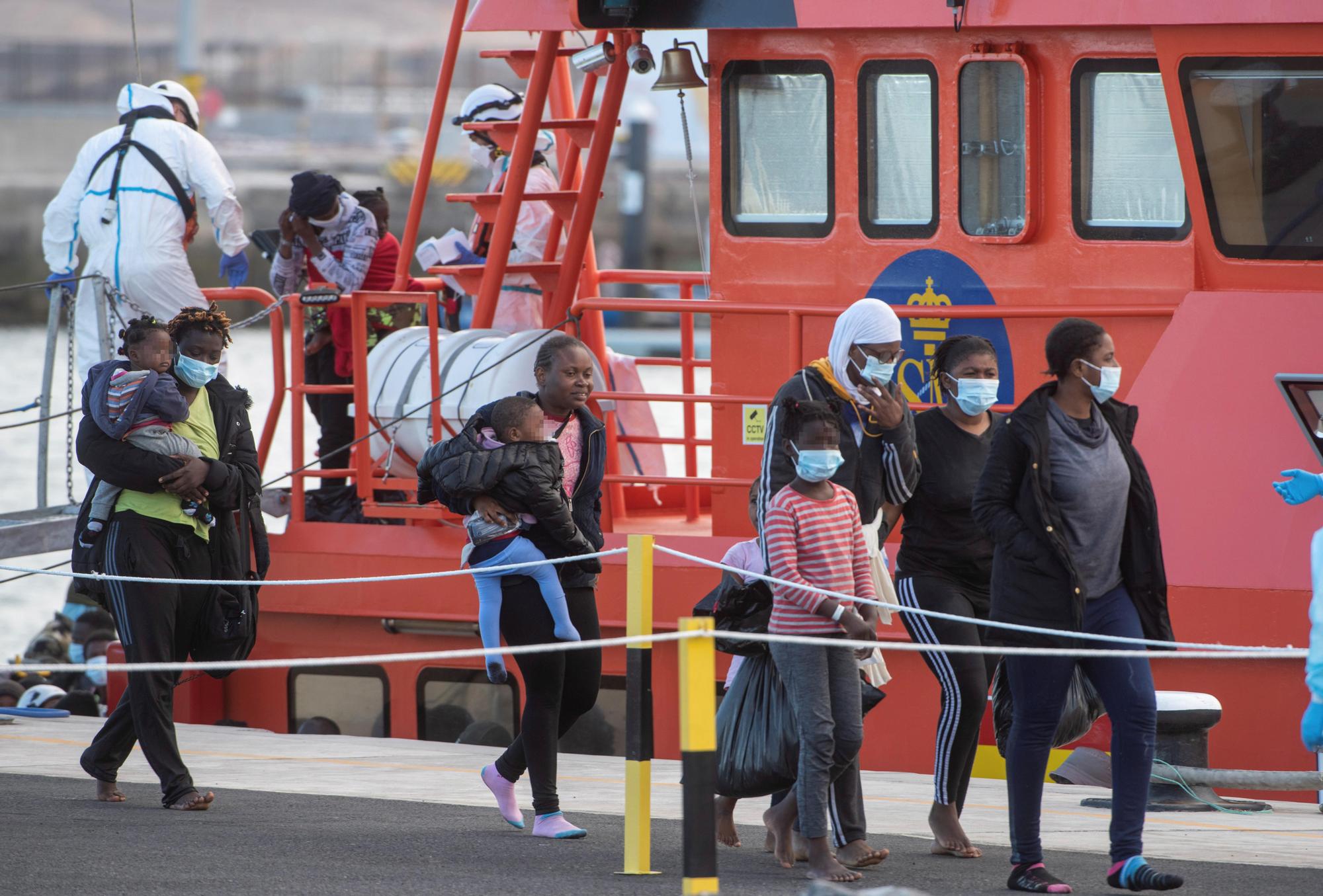 Llegada de migrantes a Fuerteventura (22/06/21)