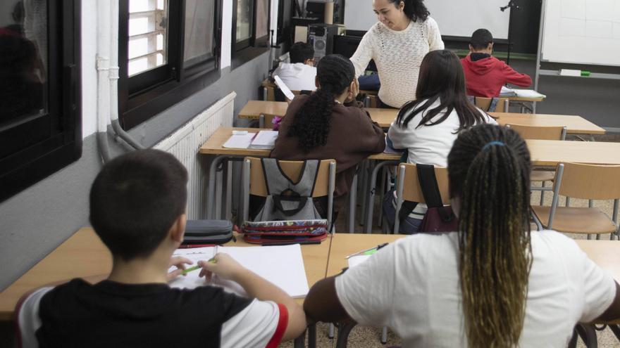 Solo la mitad de los colegios tienen como lengua base el valenciano