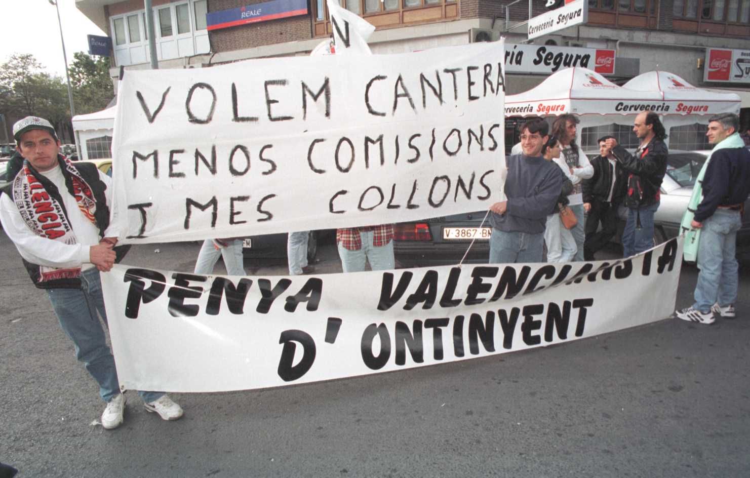 Protestas históricas de la afición del Valencia