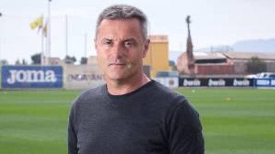 El entrenador del Villarreal, Fran Escribá.