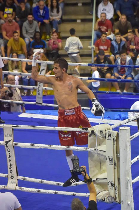 Velada de boxeo en La Gallera