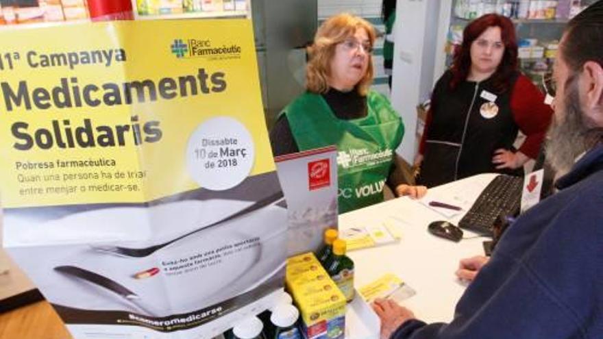 Una de les farmàcies participants a la ciutat de Girona.