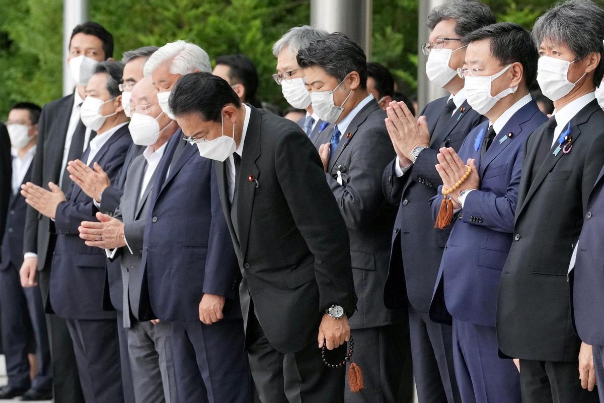 Tokio se despide de Shinzo Abe