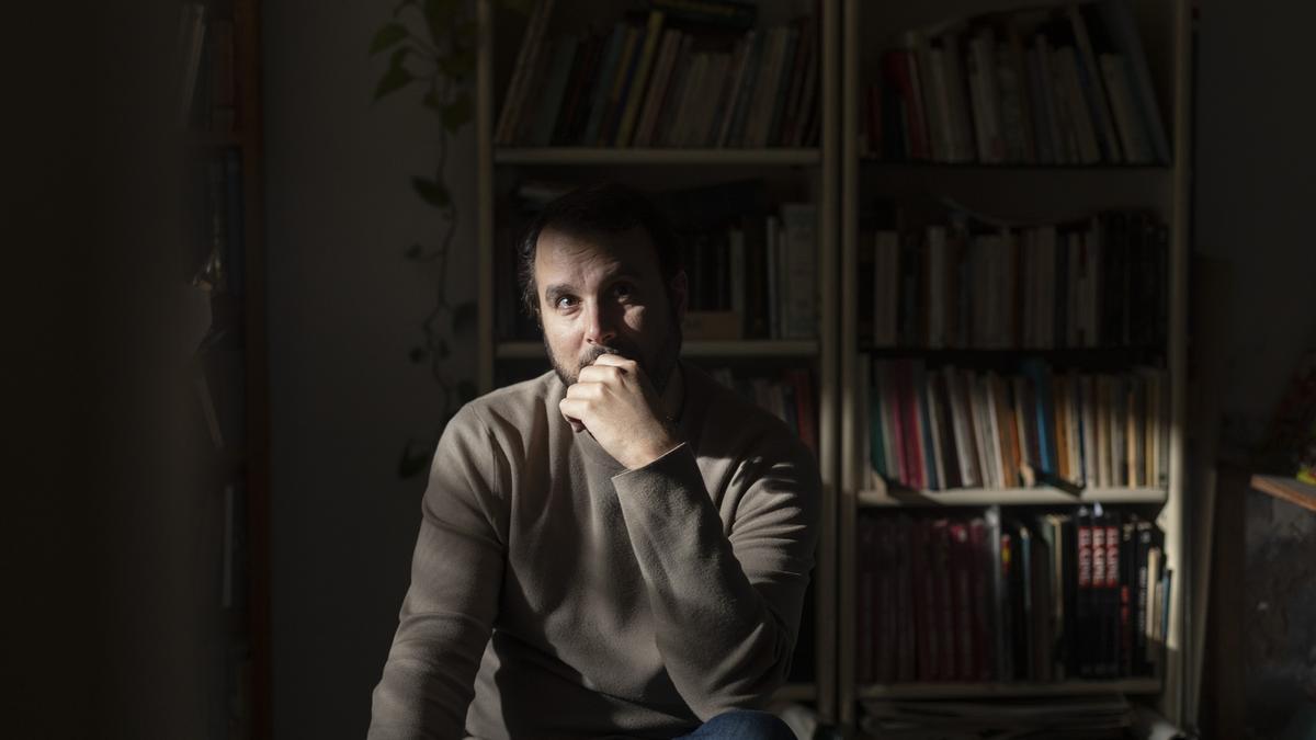 50 segundos: el caso Fernando Baez Sosa , en la imagen el director del documental  Martín Rocca.