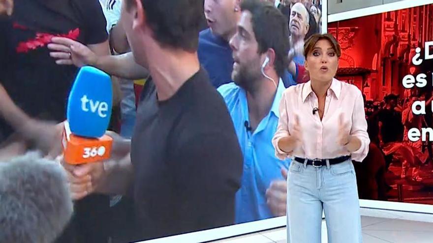 laSexta defiende a RTVE de los ataques a sus reporteros: "¿Desde cuándo es normal atacar a un periodista en democracia?"