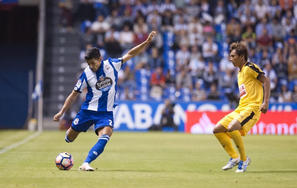 El Dépor sufre, pero gana al Eibar