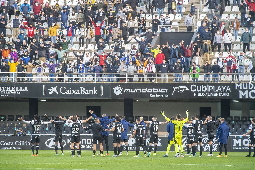 Las imágenes  de la victoria del FC Cartagena frente al Fuenlabrada