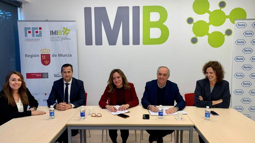 Segunda edición de la beca de investigación Stop Fuga de Cerebros tras el acuerdo de FFIS IMIB y Roche Farma España