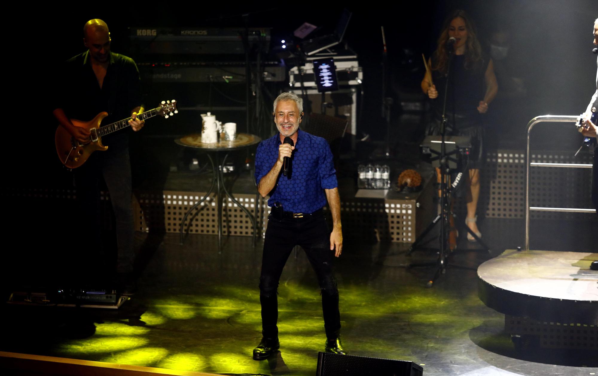 FOTOGALERÍA | Sergio Dalma hace vibrar al público del Auditorio de Zaragoza