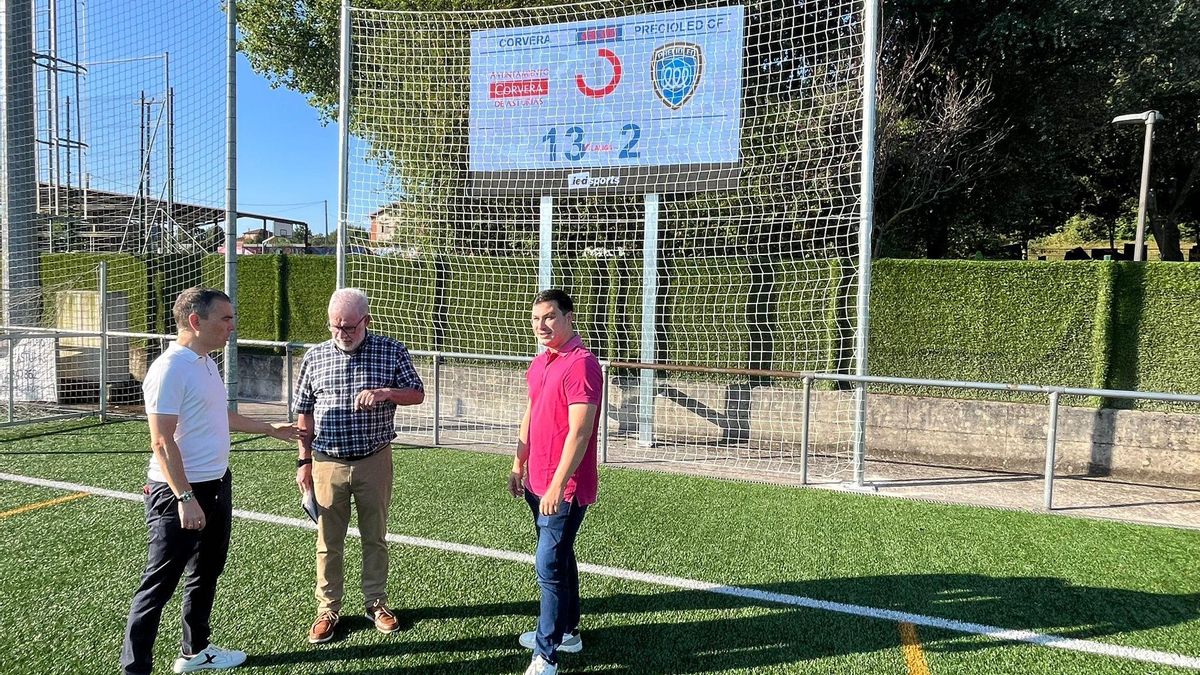 El nuevo equipo instalado en La Marzaniella.