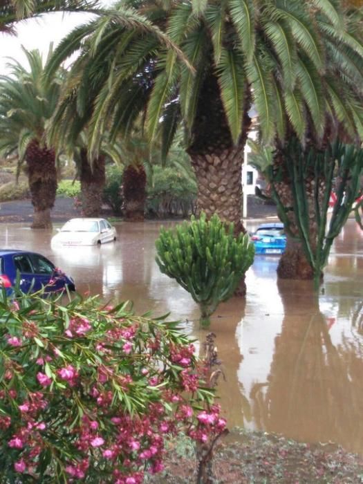 Lluvia en Lanzarote