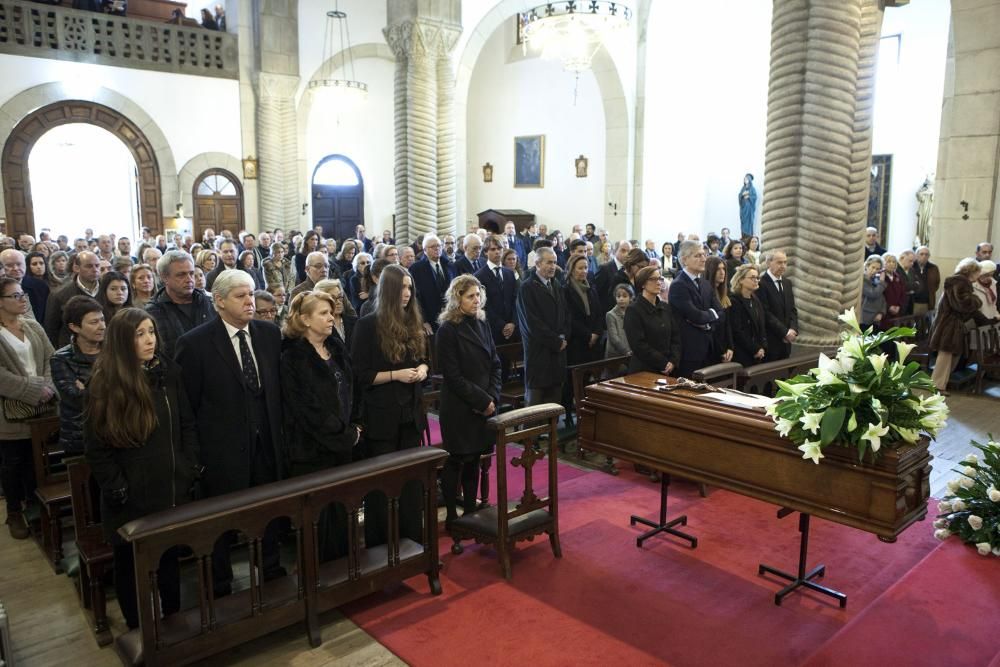 Funeral por Claudio Fernández Junquera en San Julián de Somió