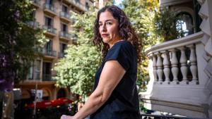 La escritora mexicana Guadalupe Nettel, autor de Los divagantes, en su última visita a Barcelona
