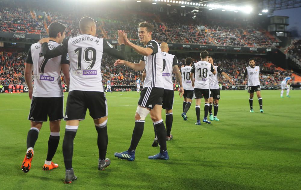 Valencia - Espanyol, en imágenes