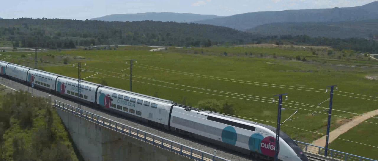 Así es Ouigo, el tren de alta velocidad y bajo coste que llegará en octubre a València