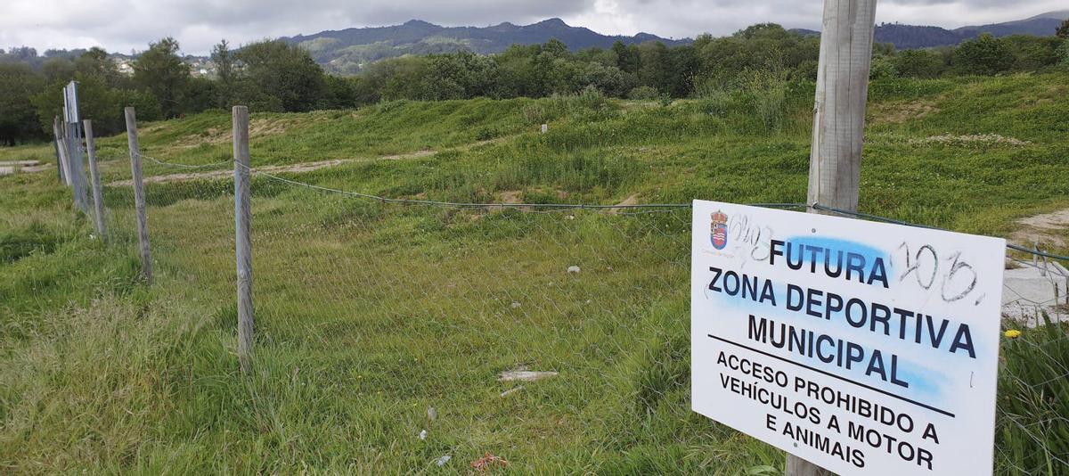 El terreno de Porto do Molle donde está prevista la gran área deportiva.