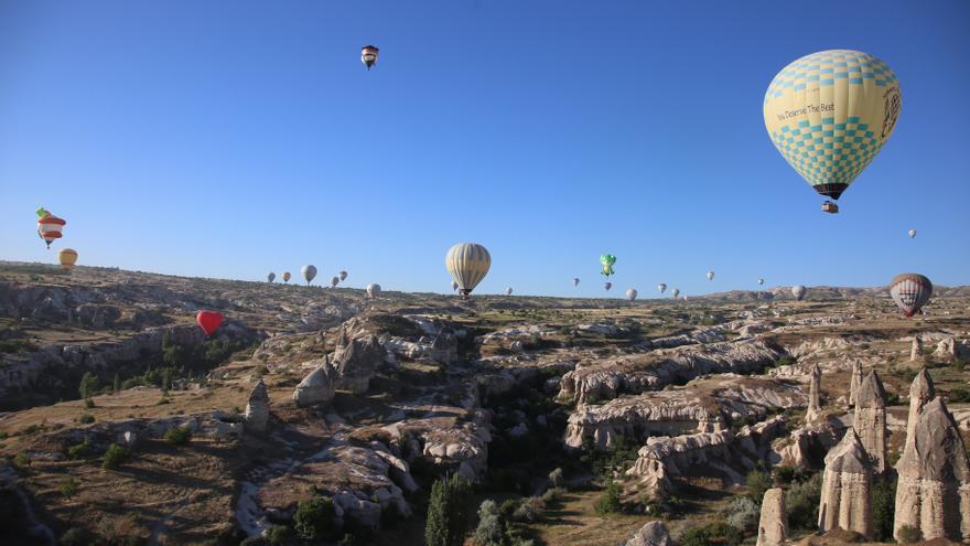 Festival de globus aerostàtics a Turquia