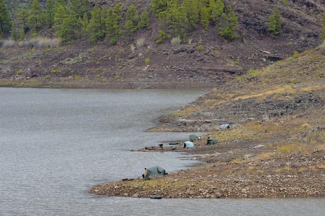 Reportaje lluvias, presa de Chira