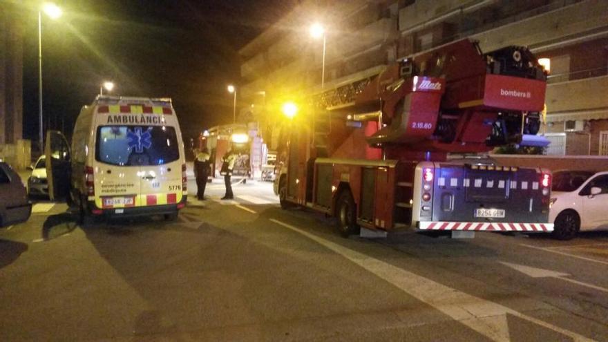 Dos ferits en l&#039;incendi de la cuina d&#039;un pis de Blanes