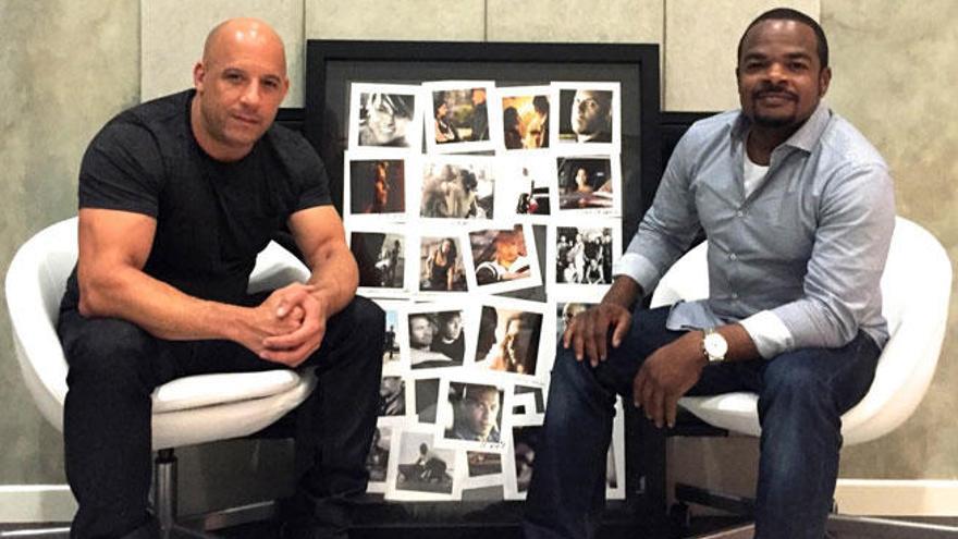 Vin Diesel junto al director F. Gary Gray.