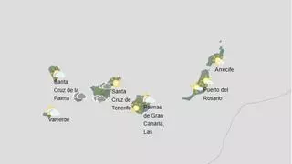 La Aemet prevé fuertes vientos en Tenerife este lunes