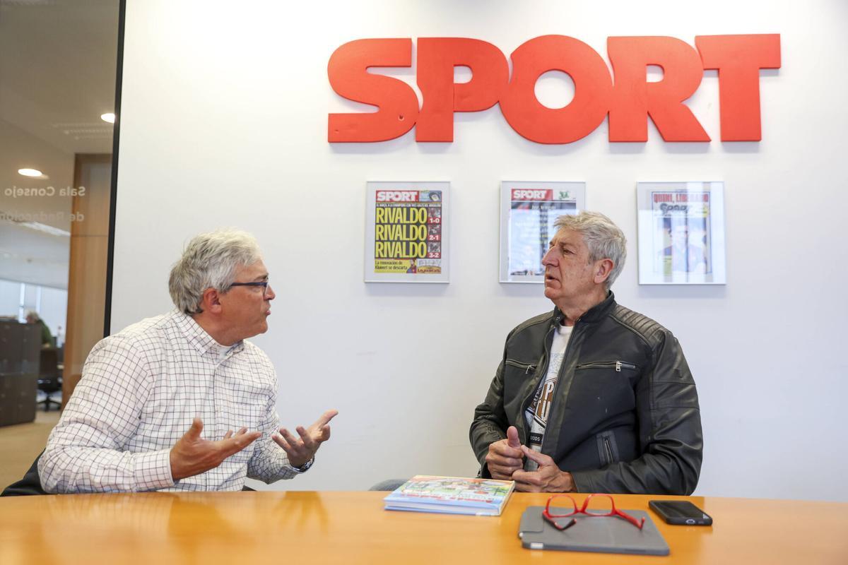 JIménez reflexionó en SPORT sobre su carrera, de la que se siente muy orgulloso, principalmente como azulgrana