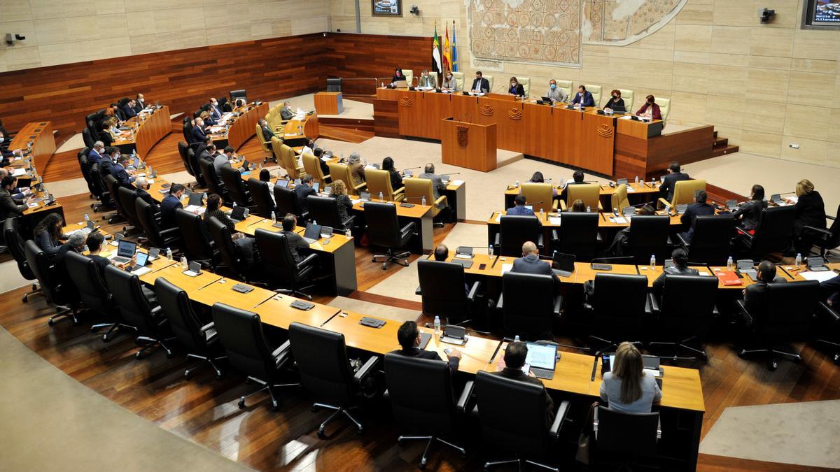 Imagen de archivo de la Asamblea de Extremadura.